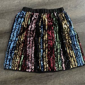 Girls Sequin Skirt